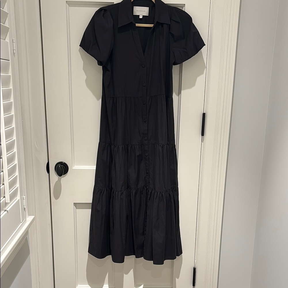 Black Brochu Walker Tiered Havana Dress